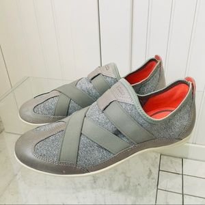 Ecco Bluma Wild Dove Grey Slip On Shoes